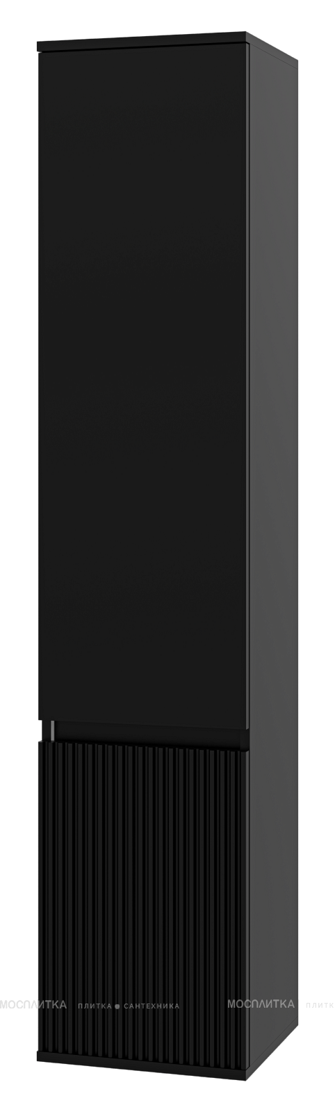 Шкаф-пенал Brevita Enfida 35 см ENF-05035-020L левый, черный - изображение 13