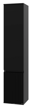 Шкаф-пенал Brevita Enfida 35 см ENF-05035-020L левый, черный - 13 изображение