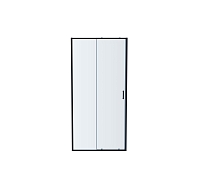 Душевая дверь Aquatek 120х200 см AQ ARI RA 12020BL профиль черный, стекло прозрачное