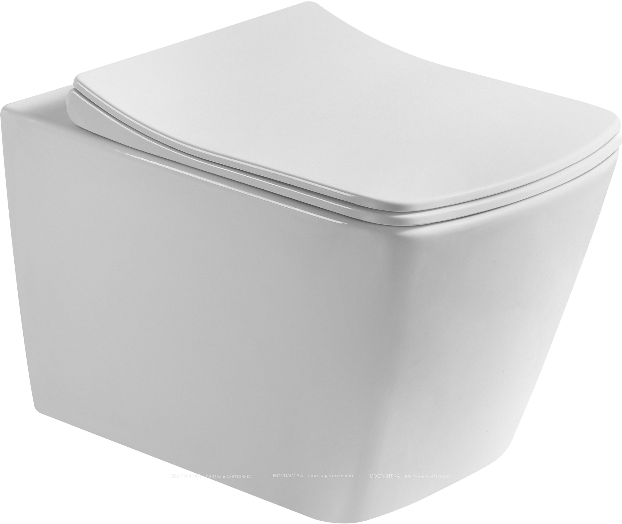 Крышка-сиденье Art&Max Techno AM9310SC для унитаза с микролифтом, белый - изображение 2