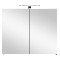 Зеркальный шкаф Orans 60 см BC-4023W 600 белый глянец, с подсветкой1
