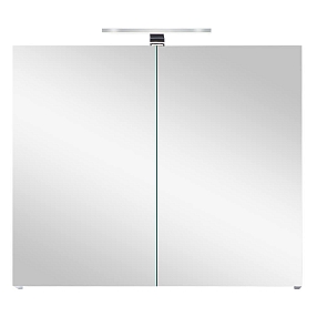Зеркальный шкаф Orans 60 см BC-4023W 600 белый глянец, с подсветкой