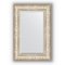 Зеркало в багетной раме Evoform Exclusive BY 3426 60 x 90 см, виньетка серебро 