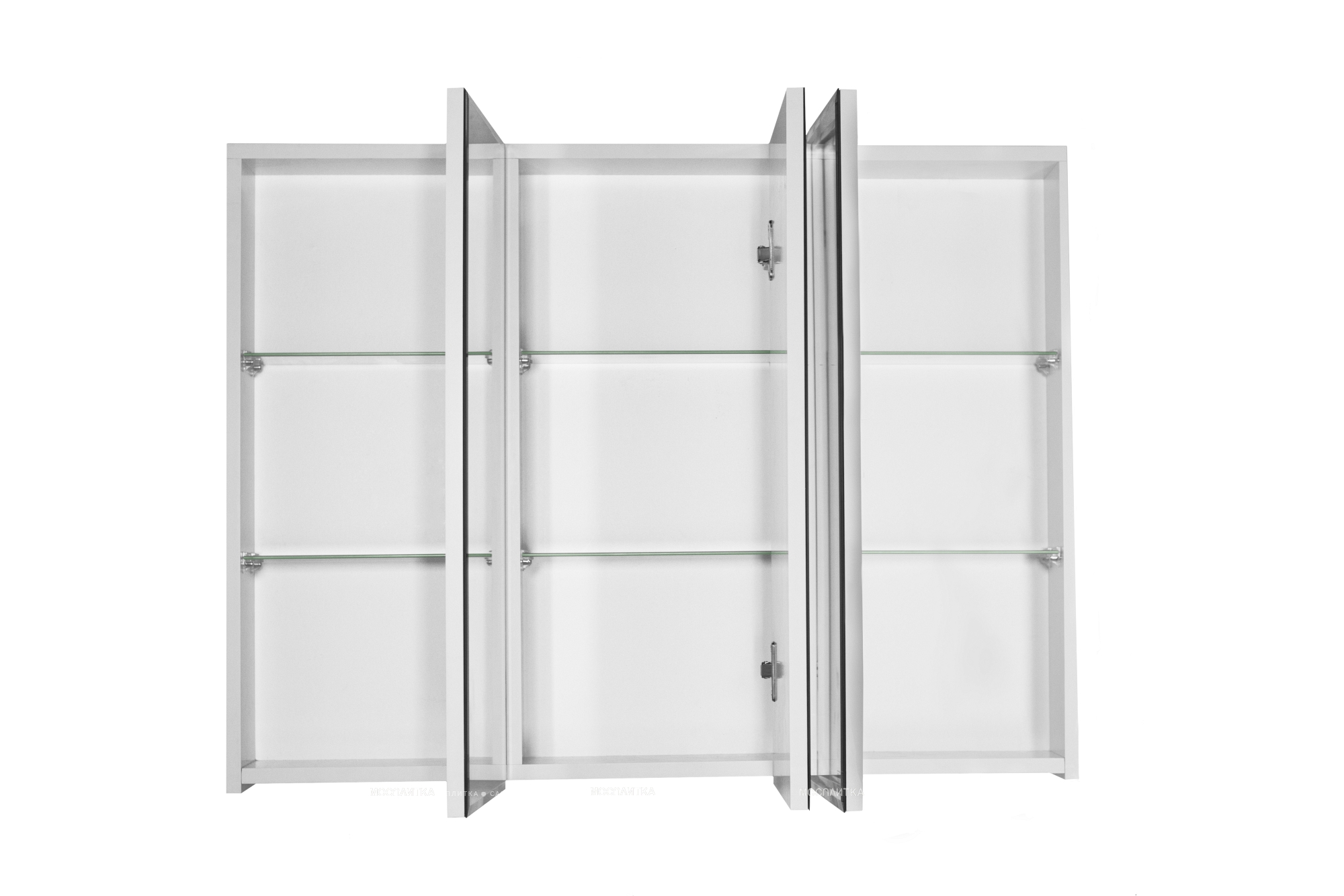 Зеркальный шкаф Style Line Альтаир 90 см ЛС-000010059 трюмо, белый - изображение 5