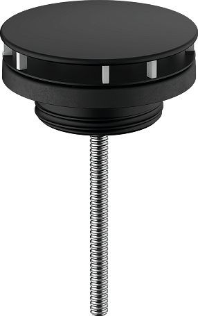 Донный клапан Hansgrohe 50001670 для раковины, матовый черный