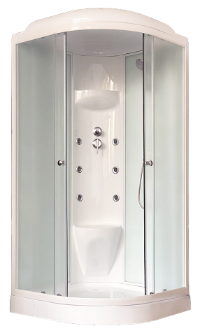 Душевая кабина Royal Bath 90HK7-WC белое/матовое