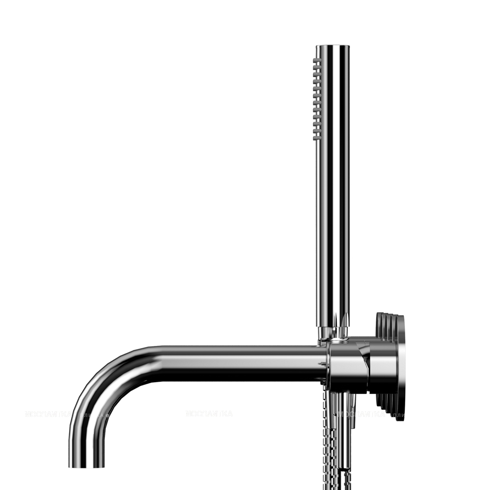 Смеситель для ванны с душем Whitecross Y chrome Y1240CR хром глянец, на 2 потребителя - изображение 2
