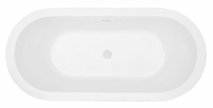 Акриловая ванна Abber 170х80 см AB9345-1.7, белый