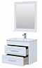Комплект мебели для ванной Aquanet Бостон М 80 белый - 10 изображение