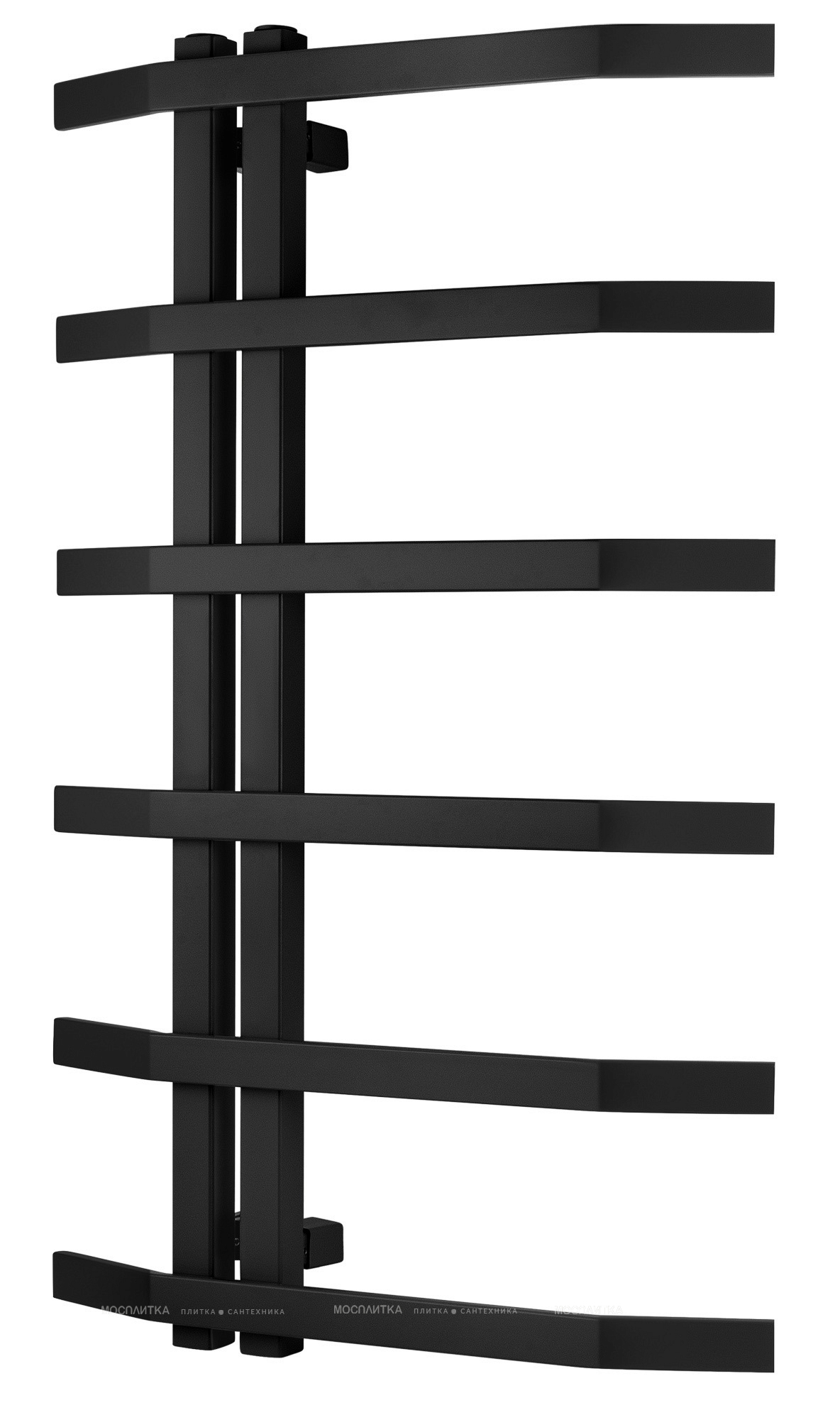 Полотенцесушитель электрический Secado Милето 80х70 см 4673739253557 R, черный матовый - изображение 2