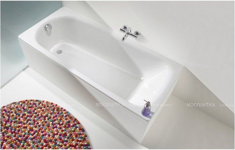 Стальная ванна Kaldewei Saniform Plus 160x70 см покрытие Easy-clean - изображение 2