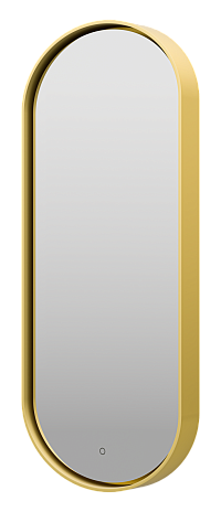 Зеркало Brevita Saturn 50 см SAT-Dro1-050-gold с подсветкой, золото1