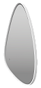 Зеркало Brevita Venus 60 см VEN-Var-060-white с подсветкой, белый
