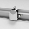 Душевой уголок Am.Pm Tender 90х90 см W45G-403-090TM профиль хром, стекло прозрачное с узором - 6 изображение