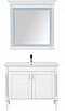 Комплект мебели для ванной Aquanet Селена 105 белый/серебро 2 двери - 2 изображение
