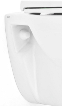 Унитаз подвесной безободковый TECE Basic белый 9700018 - 4 изображение