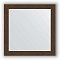 Зеркало в багетной раме Evoform Definite BY 3241 76 x 76 см, мозаика античная медь 
