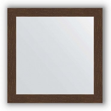 Зеркало в багетной раме Evoform Definite BY 3241 76 x 76 см, мозаика античная медь