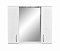 Зеркальный шкаф Stella Polar Фантазия 80/C SP-00000226 80 см с подсветкой, белый