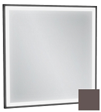 Зеркало Jacob Delafon Allure 60 см EB1433-S32 светло-коричневый сатин, с подсветкой