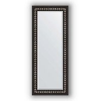 Зеркало в багетной раме Evoform Exclusive BY 1155 55 x 135 см, черный ардеко