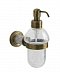 Дозатор для жидкого мыла Boheme Murano Cristal 10912-CRST-BR бронза 