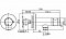 Гигиенический душ Bossini Paloma Flat Mixer Set E37011.030, хром - 4 изображение