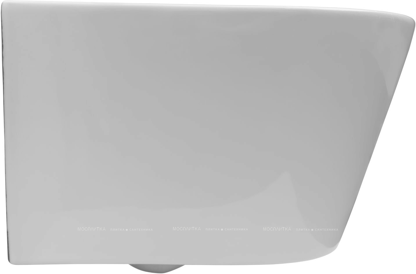 Унитаз подвесной безободковый Creto Logan L5 1005-001-L6W с крышкой-сиденьем микролифт, белый - изображение 11