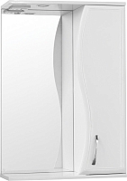 Зеркальный шкаф Style Line Эко Волна Панда Волна 55/С белый
