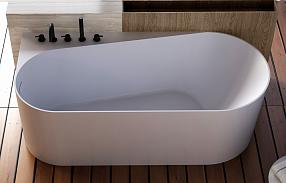Акриловая ванна Abber 170х78 см AB9496-1.7 L, белый