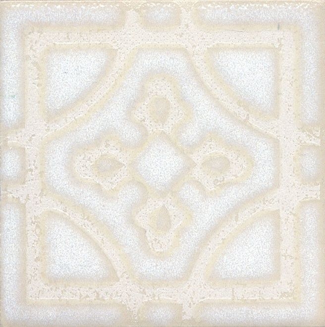 Вставка Амальфи орнамент белый 9,9х ...