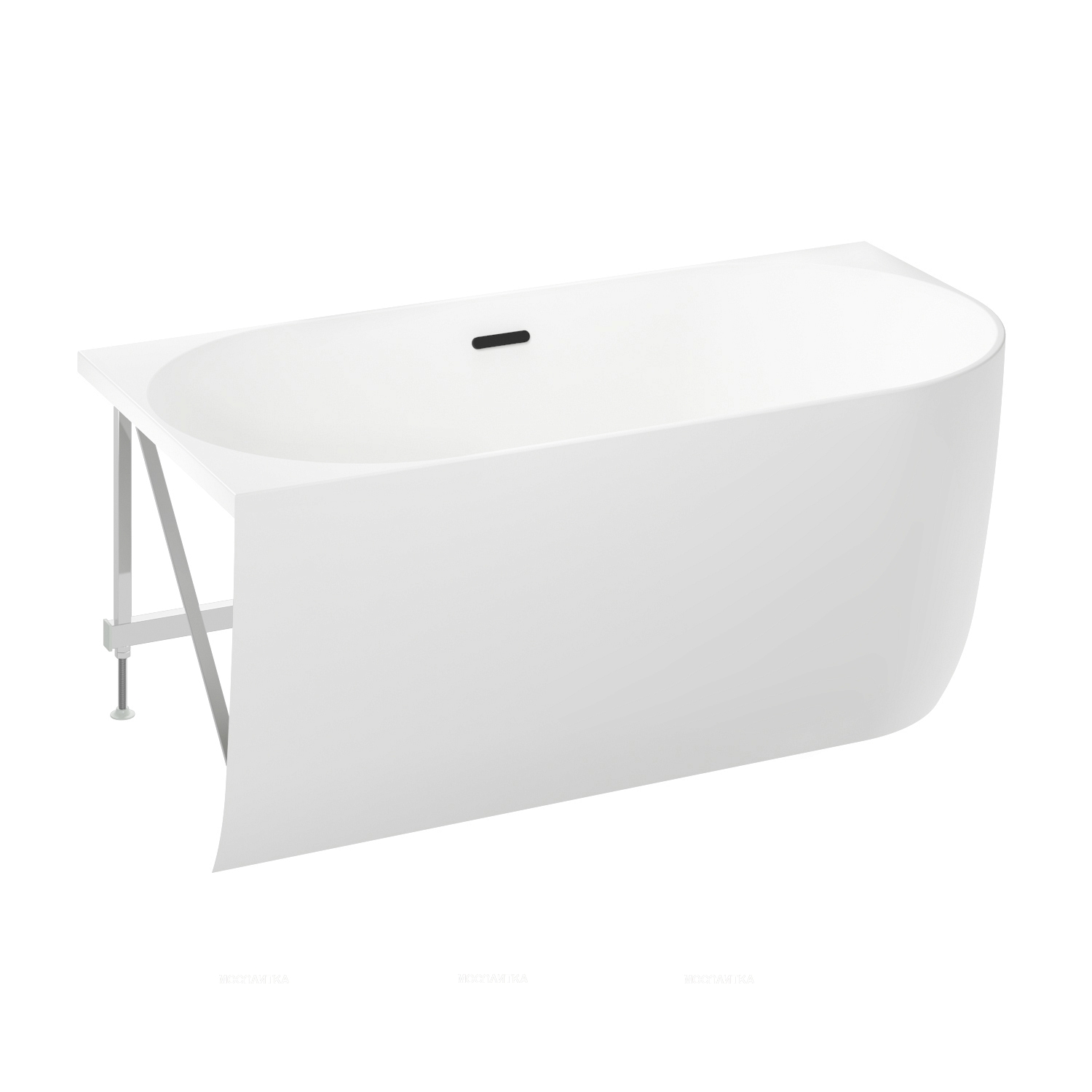 Акриловая ванна 150х75 см Wellsee Belle Spa 235701003 глянцевая белая - изображение 2