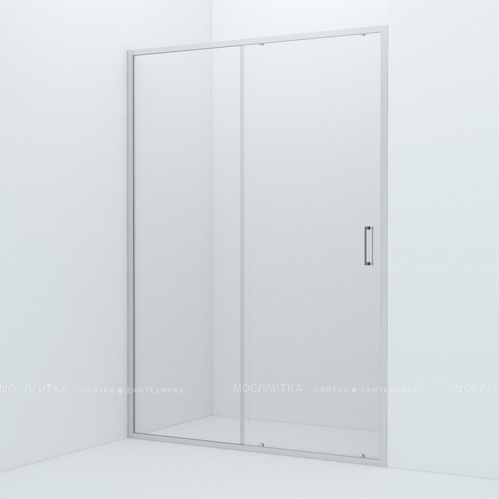 Душевая дверь в нишу 140 см Iddis Zodiac ZOD6CS4i69, стекло прозрачное - изображение 2
