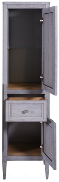 Шкаф-пенал ASB-Woodline Гранда 40 11488.2 серый - 2 изображение