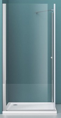 Душевая дверь BelBagno Etna 80х195 см ETNA-80-C-Cr профиль хром, стекло прозрачное