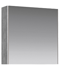 Зеркальный шкаф Aqwella Mobi 60 см MOB0406 бетон светлый