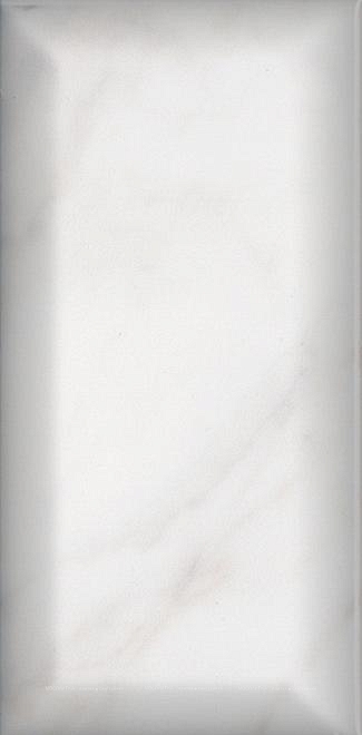 Керамическая плитка Kerama Marazzi Плитка Фрагонар белый грань 7,4х15
