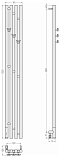 Полотенцесушитель электрический Сунержа Кантата 3.0 150х19,1 см 05-5846-1516 состаренная бронза - изображение 4