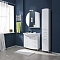 Комплект мебели для ванной Aquanet Моника 85 белый раковина Стиль - 7 изображение