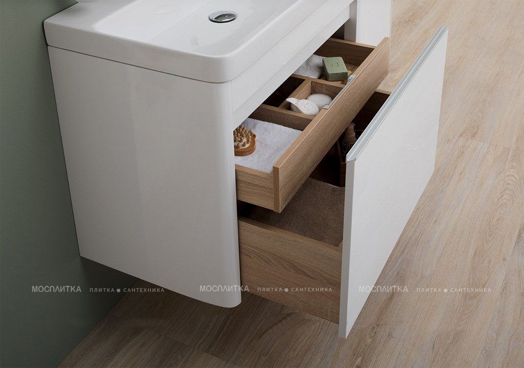 Комплект мебели для ванной Aquanet Вилора 80 белый - изображение 11