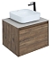 Комплект мебели для ванны Aquanet Nova Lite 60 см 249511, 1 ящик, коричневый - изображение 11