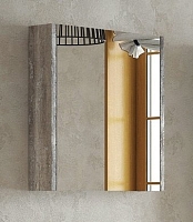 Зеркальный шкаф Corozo Верона 65, серый