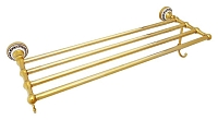 Полка для полотенец Fixsen Bogema gold FX-78515G, золото