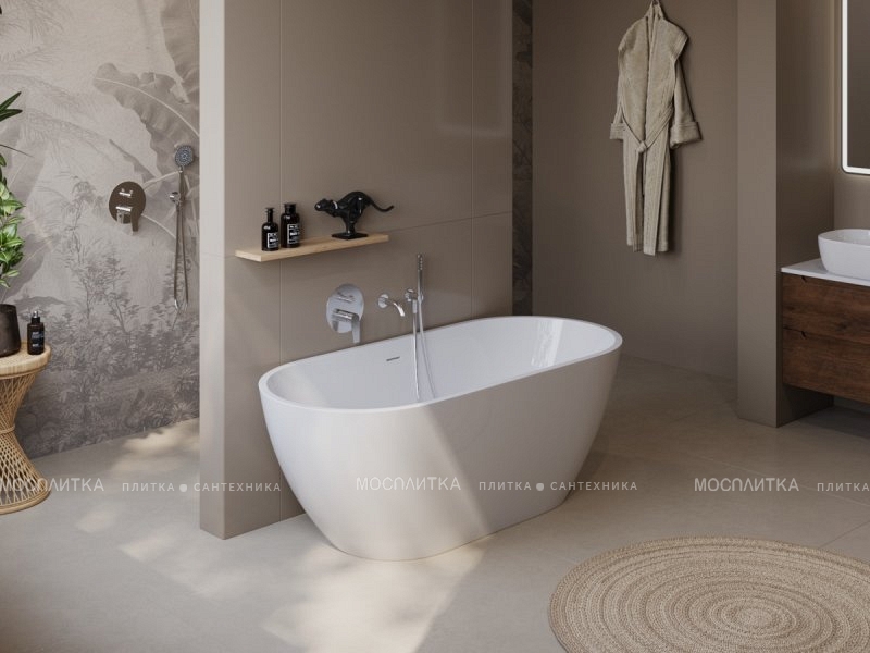 Акриловая ванна 150х73 см BelBagno Uno BB701-1500-730-K белая - изображение 6