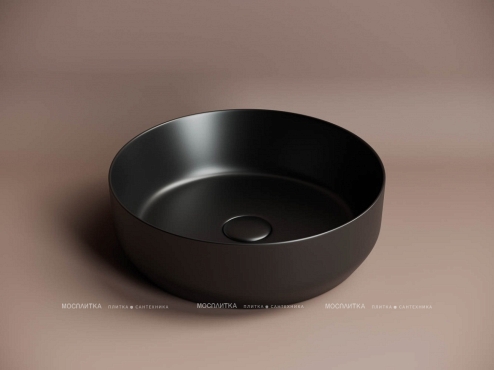 Рукомойник Ceramica Nova Element 39 см CN6022MB, черный матовый - 3 изображение