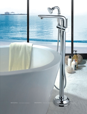 Смеситель для ванны с душем Aquanet JA-5001 - 2 изображение