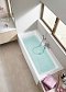 Акриловая ванна 170х70 см Roca Easy ZRU9302905 белая - изображение 7