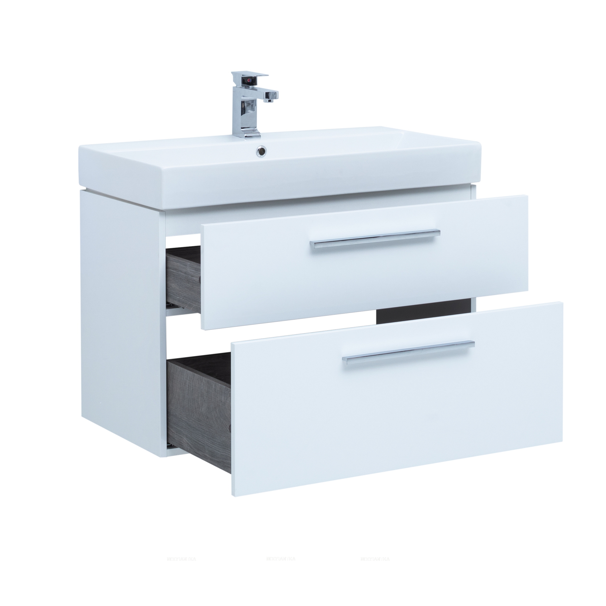 Комплект мебели для ванной Aquanet Nova 85 см 249920, белый - изображение 6