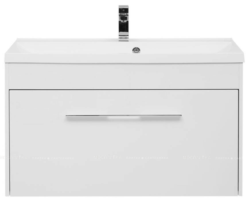 Комплект мебели для ванной Aquanet Августа 100 белый - изображение 4