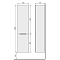 Шкаф-пенал Jorno Modul 150 см, Mоl.04.150/P/W, белый - изображение 2
